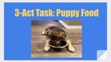 Distance Learning/Google Classroom: 3-Act Task- Puppy Food