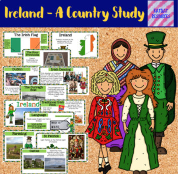 Preview of Distance Learning / Google Classroom - Ireland, A country Study