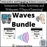 Sound Waves - Interactive video, Extension Activities, and