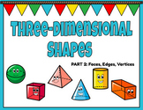 Distance Learning:  Google Slides- 3 Dimensional Shapes (F