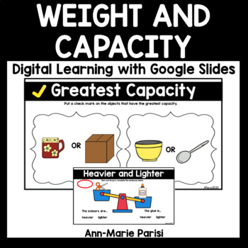 Milk Capacity - learn capacity with familiar milk container sizes