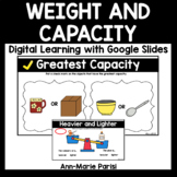 Distance Learning Google Slides CAPACITY AND WEIGHT
