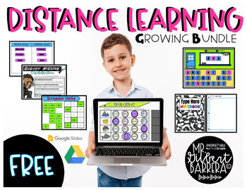 Preview of Distance Learning: Growing Bundle ~Google Slides™