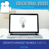Distance Learning Growth Mindset DIGITAL VIDEO RESOURCES BUNDLE