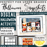 Distance Learning Halloween Activity | Halloween Digital C