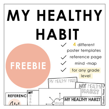 Preview of Healthy Habits | Printable Worksheet | FREE