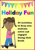 Distance Learning Holiday Fun: 84 Challenges {Includes Rea