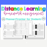 Distance Learning Homework Assignment Planner/Tracker for 