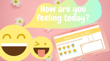Preview of Distance Learning: How are you feeling today?