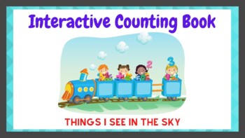 Preview of Distance Learning Interactive Counting Book for Google Classroom