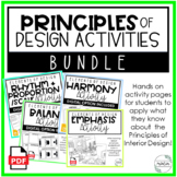 Principles of Design Activities | BUNDLE | Interior Design | FCS