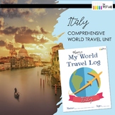 Summer Workbook Distance Learning Italy World Travel Unit 
