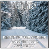 Distance Learning January Kindergarten NGSS NO PREP Scienc