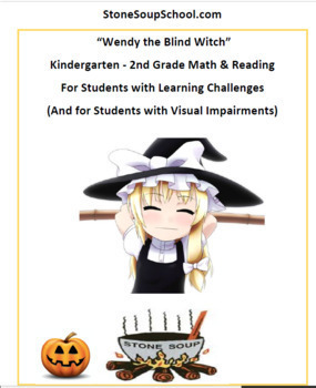Preview of K -2 Wendy the Blind Witch, Halloween for Learning Challenged