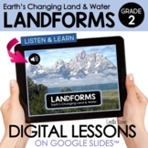 Landforms & Earth Changes Digital Science Activities 2nd Grade
