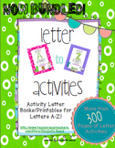Distance Learning Letter Activities Bundle A-Z l HUGE SAVINGS!