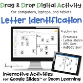Digital Letter Identification Interactive Activities for S