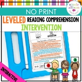 Distance Learning Leveled Intervention for Reading Compreh