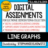 Line Graphs Digital Activities | Distance Learning