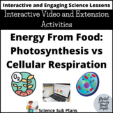 Energy from Food: Photosynthesis vs Cellular Respiration -
