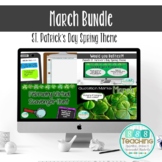 Distance Learning March St. Patrick's Day Activity Bundle 