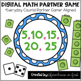 Distance Learning Math Partner Games: Counting by 5's (Eve