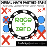 Distance Learning Math Partner Games: Race to Zero (Everyd