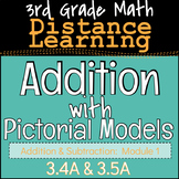 Distance Learning Math Tasks: 3rd Grade Addition and Subtraction - Module 1