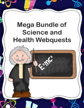Preview of Bundle of Science and Health Webquests-(Energy, Human Body, Biomes and More)