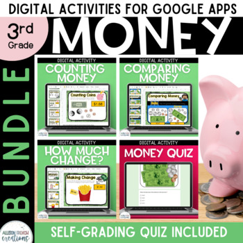 Preview of Money Activities BUNDLE - Counting, Comparing, and Making Change