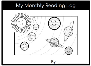 Preview of MONTHLY READING LOG | READING & WRITING COMPREHENSION