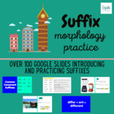 Distance Learning Morphology: Suffixes-Origin, Meanings, W