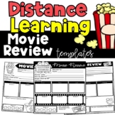 Distance Learning Movie Review Templates