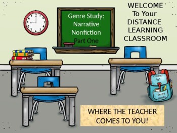 Preview of Distance Learning: Narrative Nonfiction Part One