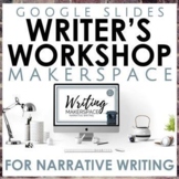Distance Learning: Narrative Writing Workshop Makerspace on Google Slides