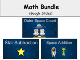 Distance Learning Outer Space Math Bundle (Google Slides)