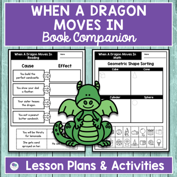 Preview of Distance Learning Packets First Grade - When A Dragon Moves In