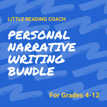 Preview of Personal Narrative Writing Bundle