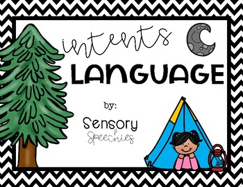 Preview of Distance Learning | Camping Language Activities