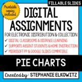 Pie Charts Digital Activities | Distance Learning