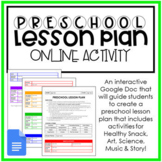 Distance Learning: Preschool Lesson Plan Activity | Child 