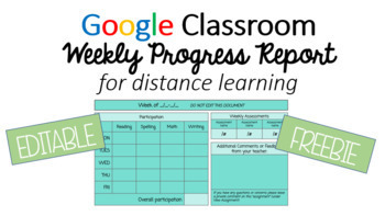 Students Login To Get Google Classroom Progress Reports - Teacher