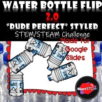 Preview of Distance Learning - Project Based Learning - Water Bottle Flip 2.0 Google Slides