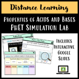 Distance Learning: Properties of Acids and Bases Virtual S