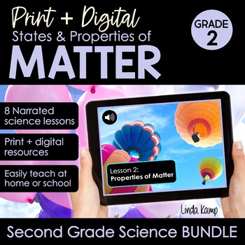 Preview of Properties of Matter 2nd Grade Science NGSS BUNDLE