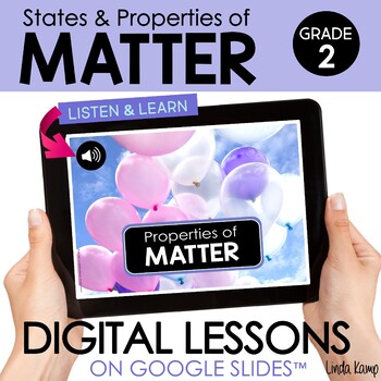 Properties of Matter 2nd Grade Digital Science Activities Google Classroom