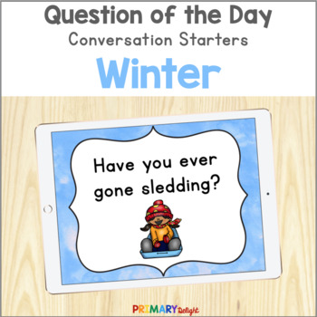 Preview of Question of the Day Conversation Starters for Winter