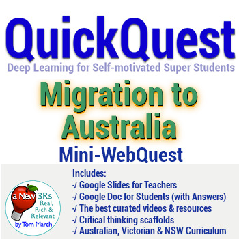 Preview of Distance Learning: QuickQuest on Migration to Australia
