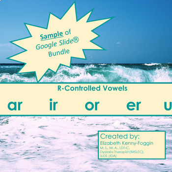 Preview of Distance Learning: R-Controlled Vowel Bundle - ar, er, ir, or, ur