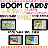 Distance Learning | Reading Comprehension BOOM Cards | Sum